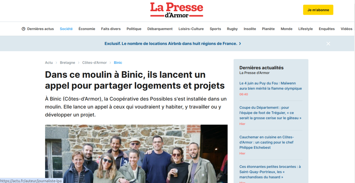 Tiers lieu à Binic